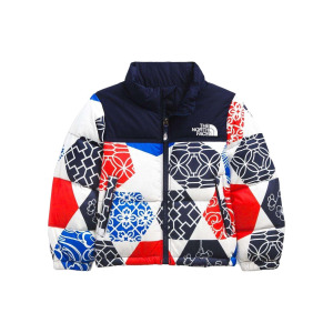 Детский пуховик THE NORTH FACE, цвет Multicolor