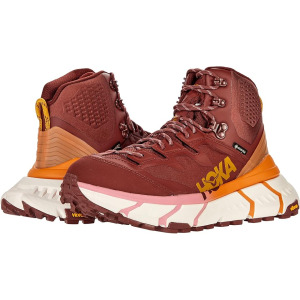 Походная обувь Hoka Tennine Hike GORE-TEX, цвет Cherry Mahogany/Strawberry Ice