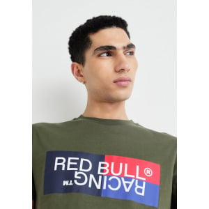 Футболка с принтом RED BULL RACING COLOUR BLOCK LOGO TEE Pepe Jeans, хаки