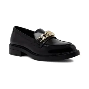 Кожаные лоферы vanity_loafer_aba Boss, черный