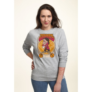 Толстовка SNOW WHITE AND THE SEVEN DWARFS GRUMPY GIG Disney, цвет Mottled Light Grey