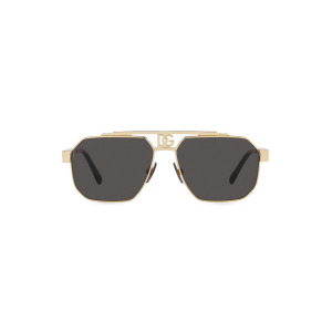 Солнцезащитные очки-авиаторы 59MM DOLCE&GABBANA, золотой