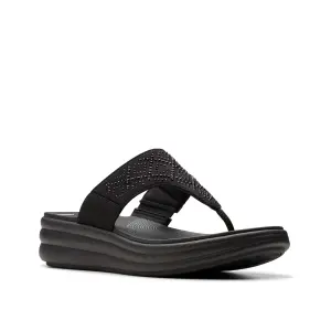 Сандалии Drift Way Wedge Sandal Clarks, черный