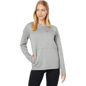 Толстовка Burton Multipath Grid Crew Neck Fleece, цвет Sharkskin