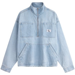 Мужская джинсовая куртка Calvin Klein, цвет 1AA - Denim Light Blue