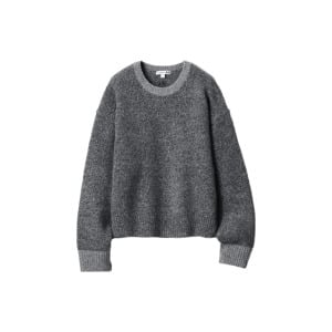 Jw Anderson Jw Anderson Co-Branded Series Трикотаж женский Lead Gray Uniqlo