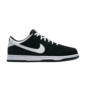 Кроссовки Nike Dunk Low 'Black White Heel', черный