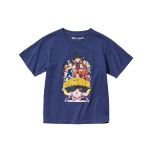 Футболка детская Uniqlo UT Dragon Ball, синий