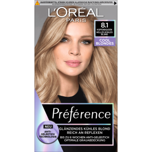 Краска для волос 8.1 Cool Blonde Copenhagen 1 шт. L'Oreal