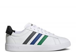 Adidas GRAND COURT 2.0 GREEN BLUE GREY STRIPE CDEK.Shopping