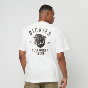 Футболка Dickies Panther Tee Short Sleeve, белый/черный