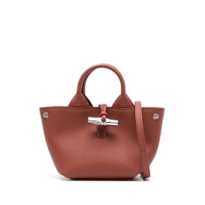 Longchamp маленькая сумка-тоут Roseau, коричневый