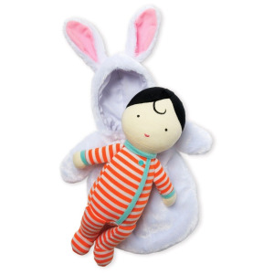 Manhattan Toy, кукла со спальным мешком Nell Rabbit.