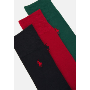 Носки CREW SOCK UNISEX 3 PACK Polo Ralph Lauren, черный