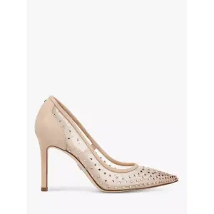 Туфли-лодочки Sam Edelman Hazel Embellished Mesh Stiletto Heeled, цвет vintage pink/beechwd