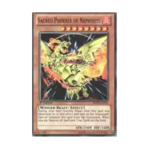 CCG Священный Феникс Нефтиды (Обычный), Yu-Gi-Oh - Structure Deck - Onslaught Of The Fire King - Singles