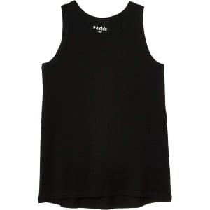 Топ #4kids Essential High-Low Tank Top, черный