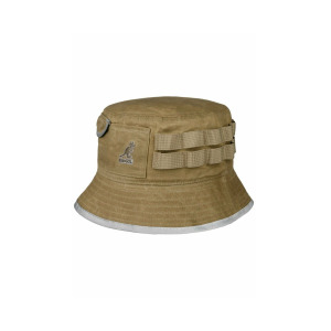 Панама WAXED UTILITY BUCKET Kangol, цвет oliv