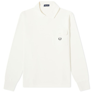 Свитшот с карманами Fred Perry Loopback, экрю