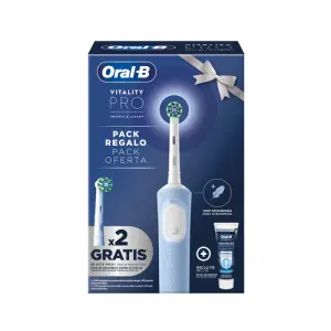 Набор косметики Pack Regalo Vitality Pro Cepillo Eléctrico + 2 Recambios + Pasta de Dientes Oral-B, Set 4 productos