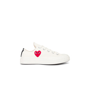 Маленькие низкие кеды Red Heart Comme Des Garcons Play, бежевый