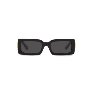 Прямоугольные солнцезащитные очки 53 мм DOLCE&GABBANA, черный
