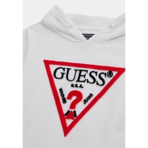 Свитер с капюшоном Guess, белый