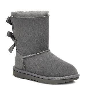 Водонепроницаемые ботинки UGG для девочек Bailey Bow II (подростковые), серый