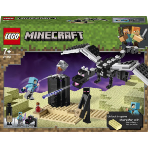 LEGO Minecraft, блоки, Endgame Fight, 21151