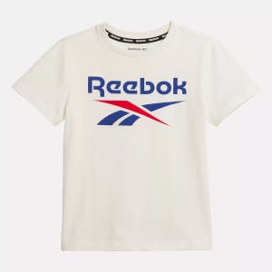 Футболка ID с большим логотипом Reebok, белый