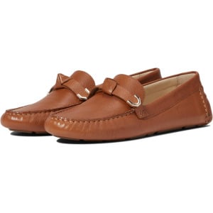 Лоферы Cole Haan Evelyn Bow Driver, цвет Pecan Grainy Leather