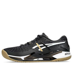 Кроссовки гелевые Resolution 9 x Hugo Boss Asics, черный