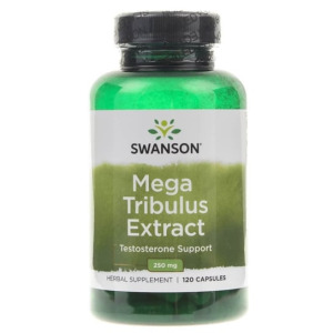 Swanson, Экстракт Passion Mega Tribulus Terrestris, 120 капсул