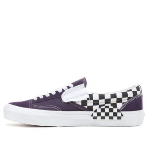 Кроссовки Vans Slip-On CAP 'Checkerboard Mysterioso', фиолетовый