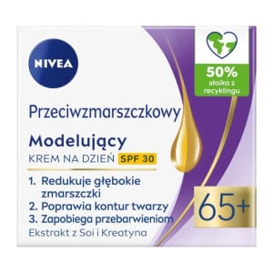 Дневной крем против морщин + моделирующий SPF30 65+, 50 мл Nivea