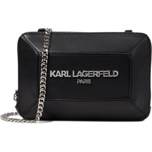 Сумка кросс-боди Karl Lagerfeld Paris Georgette Crossbody, цвет Black/Silver