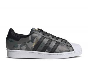 Adidas superstar black and gold on sale