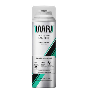 Гель для бритья Wars Expert For Men Ultra Sensitive, 200 мл