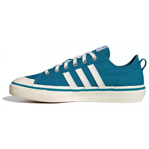 Adidas originals NIZZA Обувь для скейтбординга унисекс, Green/Beige/Blue