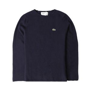 Свитер Comme Des Garçons SHIRT Comme des Garçons SHIRT x Lacoste Knit 'Navy Blue', синий