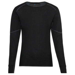 Базовый слой с длинным рукавом Odlo Crew Neck Active X-Warm Eco, черный