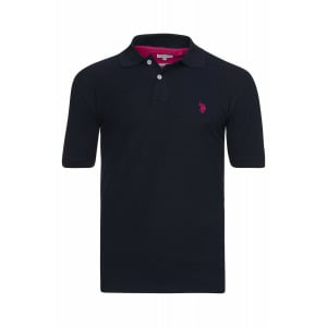 Поло U.S. Polo Assn. Basic, черный