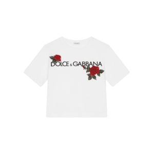 Dolce & Gabbana футболка с логотипом, белый