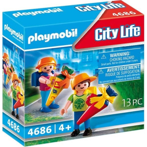 Пластиковый конструктор Playmobil 4686 первый день ребенка в школе Lego