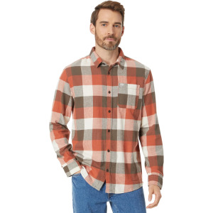 Рубашка Quiksilver Motherfly Long Sleeve Flannel, цвет Major Brown Motherfly