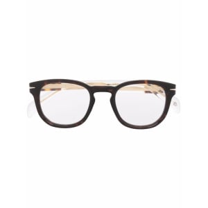 Eyewear by David Beckham очки в оправе 'кошачий глаз' черепаховой расцветки, коричневый