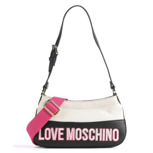 Сумка через плечо Free Time хлопок, искусственная кожа Love Moschino, черный