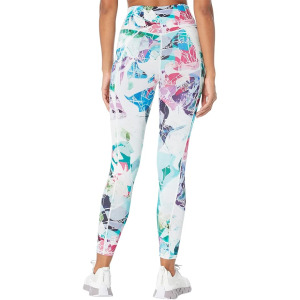 Брюки Sweaty Betty Super Sculpt 7/8 Workout Leggings, цвет Green Earth Print