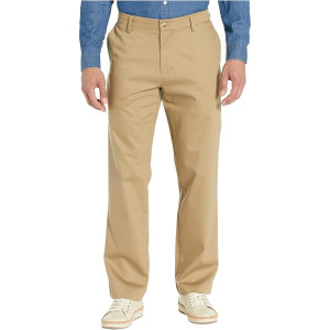 Брюки Dockers Straight Fit Signature Khaki Lux Cotton Stretch Pants D2 - Creaseless, цвет New British Khaki