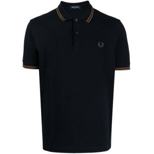 Рубашка поло Twin Tipped Fred Perry, синий